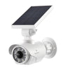 VeryFocal Solar Battery Powered Dummy Fake Camera with PIR Thermal Sensor Warning Light, IP66 Waterproof