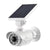 VeryFocal Solar Battery Powered Dummy Fake Camera with PIR Thermal Sensor Warning Light, IP66 Waterproof