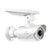 VeryFocal Solar Battery Powered Dummy Fake Camera with PIR Thermal Sensor Warning Light, IP66 Waterproof