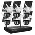 VeryFocal Solar Dual Lens Wireless Camera System, 6-Set 2-in-1 PTZ Cameras for Home Security, 10CH 4K Long Range WiFi 6 Surveillance DVR NVR, CCTV Outdoor Surveillance Kit